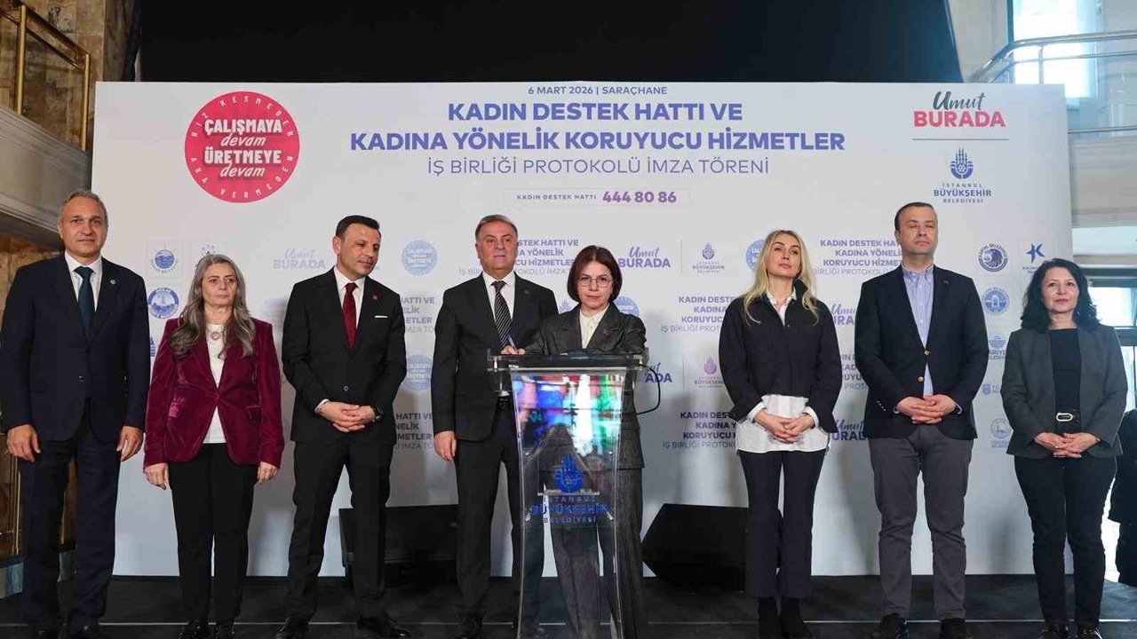 İstanbul’daki belediyeler kadınlar için güçlerini birleştirdi: Başkan Köymen protokole imza attı
