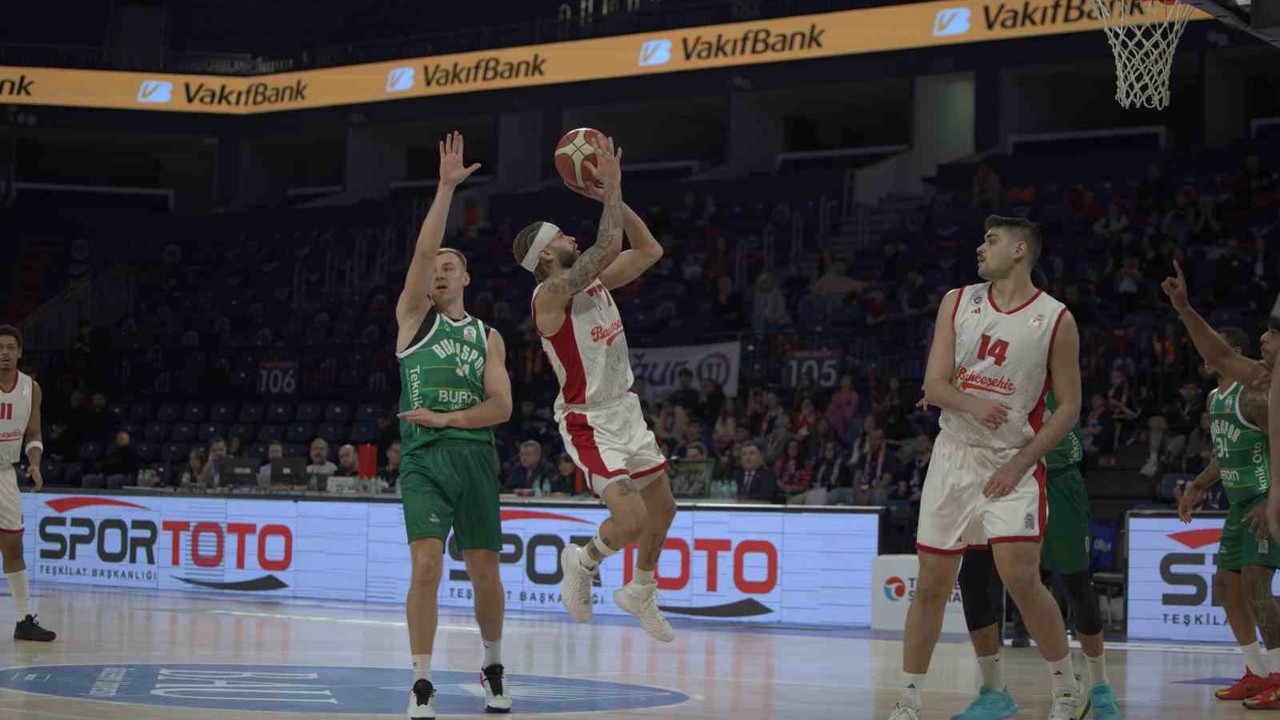 Basketbol Süper Ligi: Bahçeşehir Koleji: 100 - Bursaspor: 61
