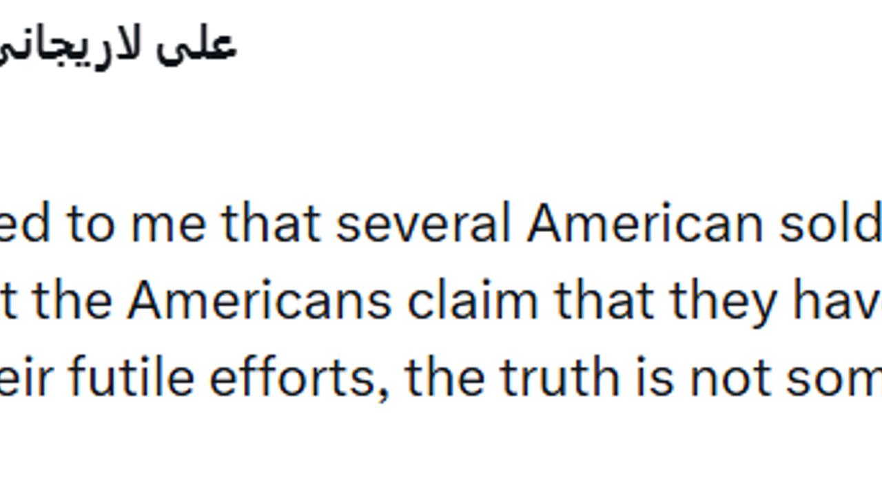 İran’dan esir asker açıklaması geldi, ABD yalanladı
