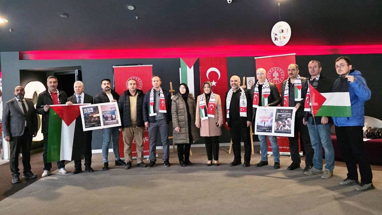 Kütahya’da "Filistin Film Günleri" tanıtımı
