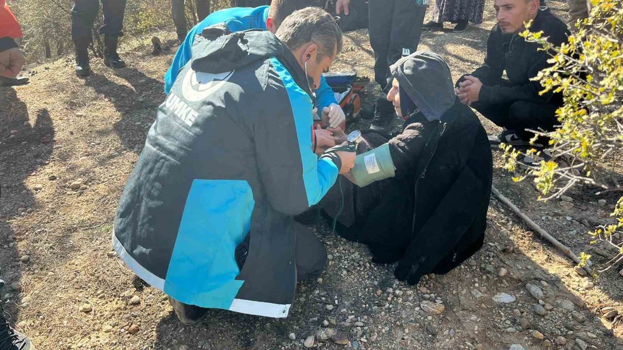 Karaman’da kaybolan yaşlı kadın 12 saat sonra sağ salim bulundu
