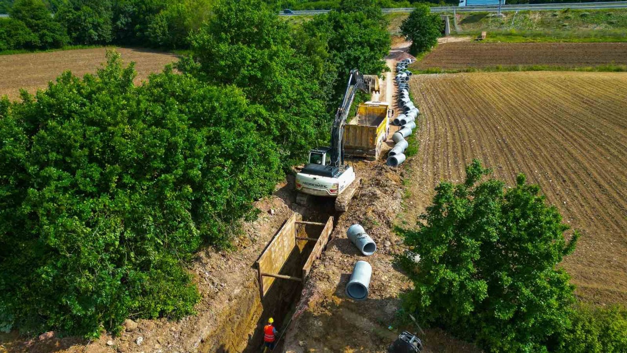 Ferizli’ye 5 bin metrelik hat yeni hat döşeniyor
