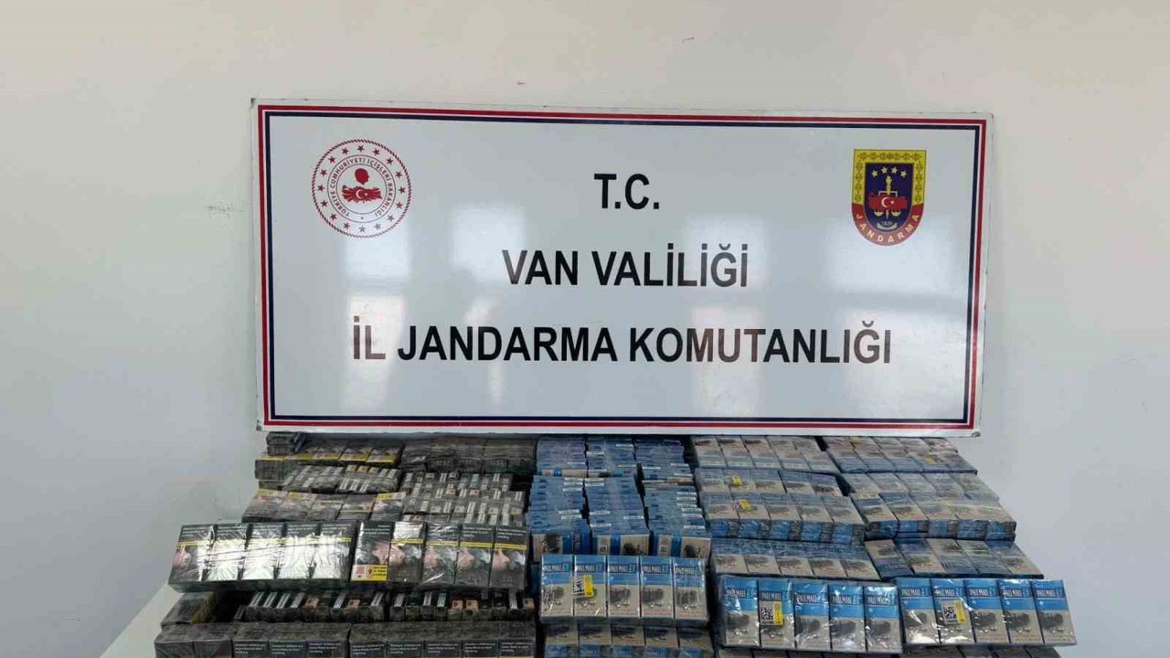 Van’da gümrük kaçağı malzeme ele geçirildi
