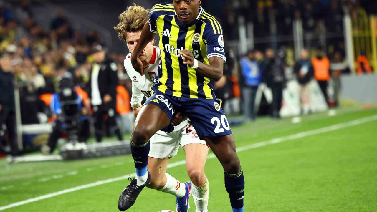 Trendyol Süper Lig: Fenerbahçe: 3 - Samsunspor: 2 (Maç sonucu)
