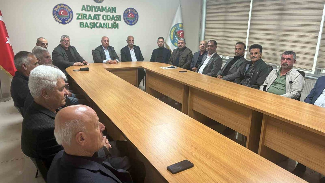 Adıyaman’da "Terörsüz Türkiye’de tarım" toplantısı
