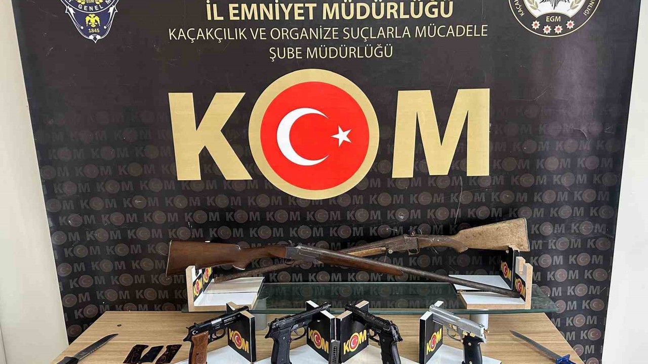 Sivas’ta kaçak silah operasyonu: 1 kişi tutuklandı
