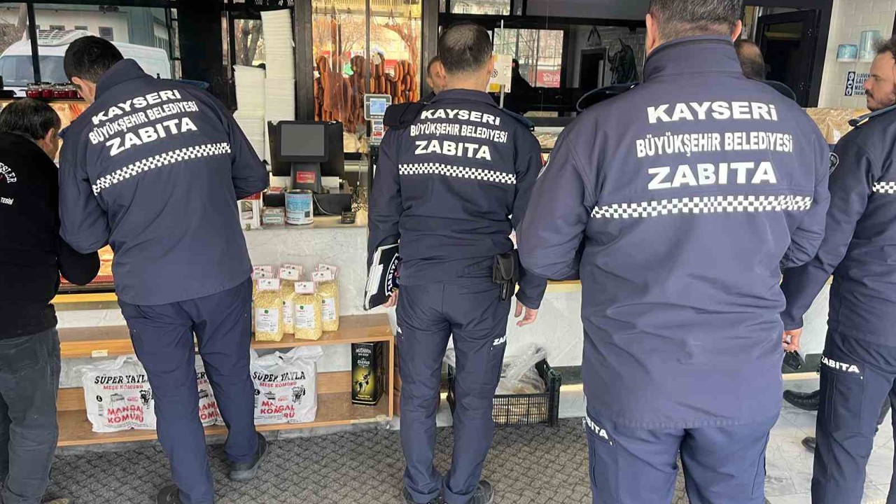 Zabıta, Ramazan denetimlerine kasaplarda devam etti
