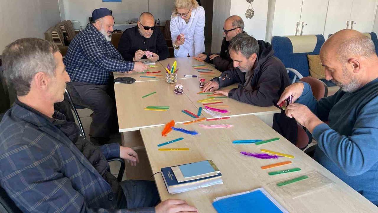 Erzurum’da engellilere "Üreten Eller" projesi
