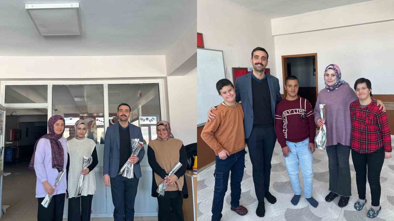 Diyadin İmam Hatip Ortaokulu’nda 8 Mart kutlaması
