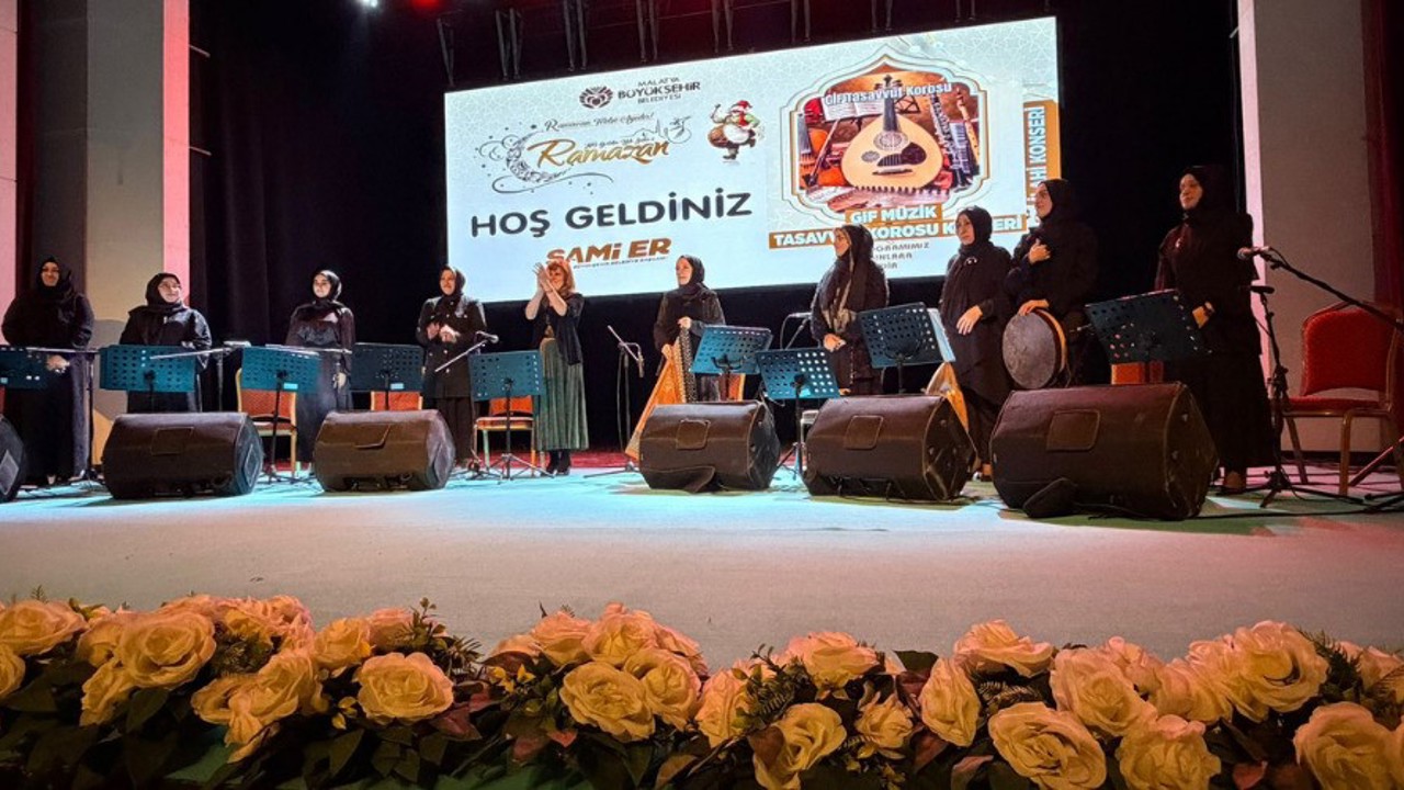 TÜRGEV’den Malatya’da Ramazan’a özel tasavvuf musikisi konseri
