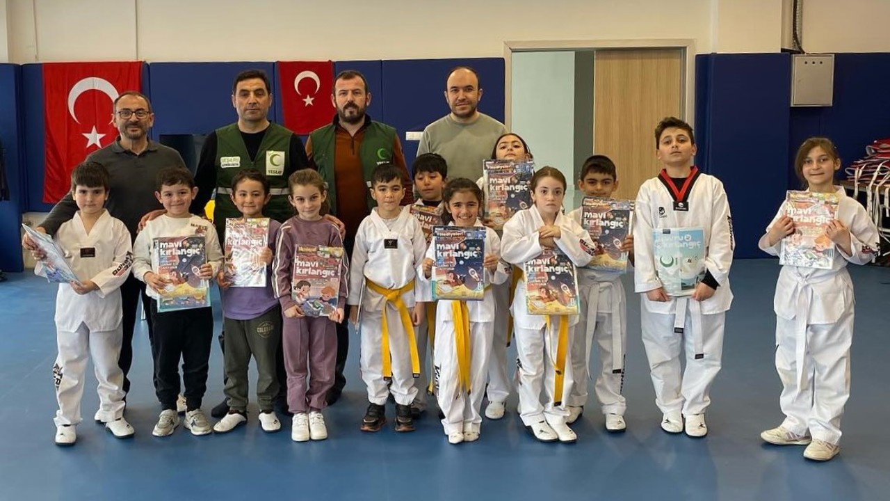 Bayburt’ta tekvando öğrencilerine teknoloji bağımlılığı eğitimi verildi
