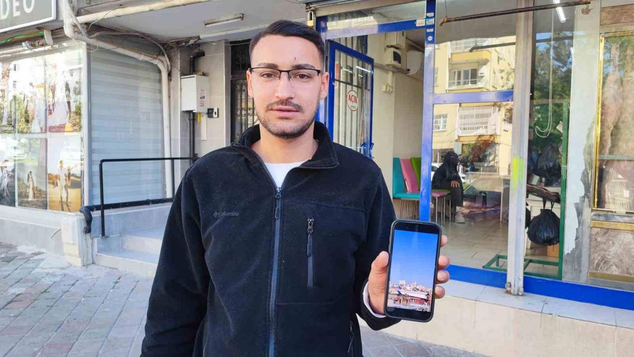 Adana’da gökyüzünden yanan cisim düştü
