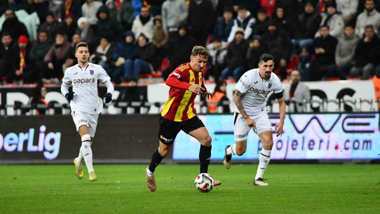 Trendyol Süper Lig: Kayserispor: 1 - Trabzonspor: 3 (Maç sonucu)
