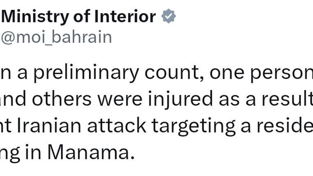 Bahreyn’de sivil bir binaya saldırı: En az 1 ölü
