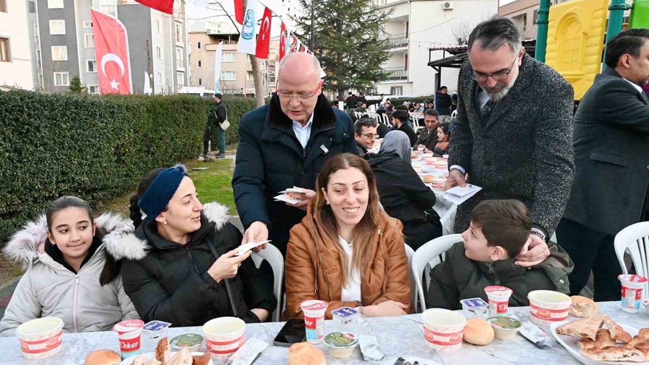 Kestel Belediyesi’nden sokak iftarı
