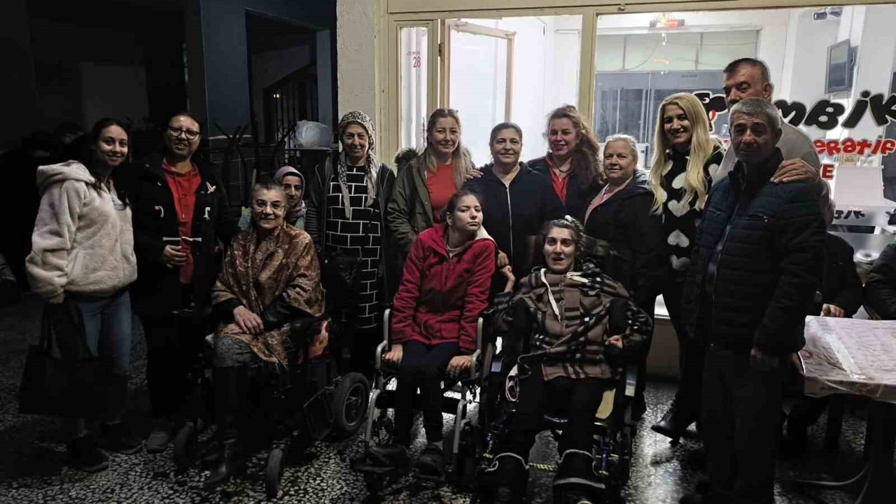 Aydın Engelliler Spor Kulübü üyeleri ve aileleri iftarda buluştu
