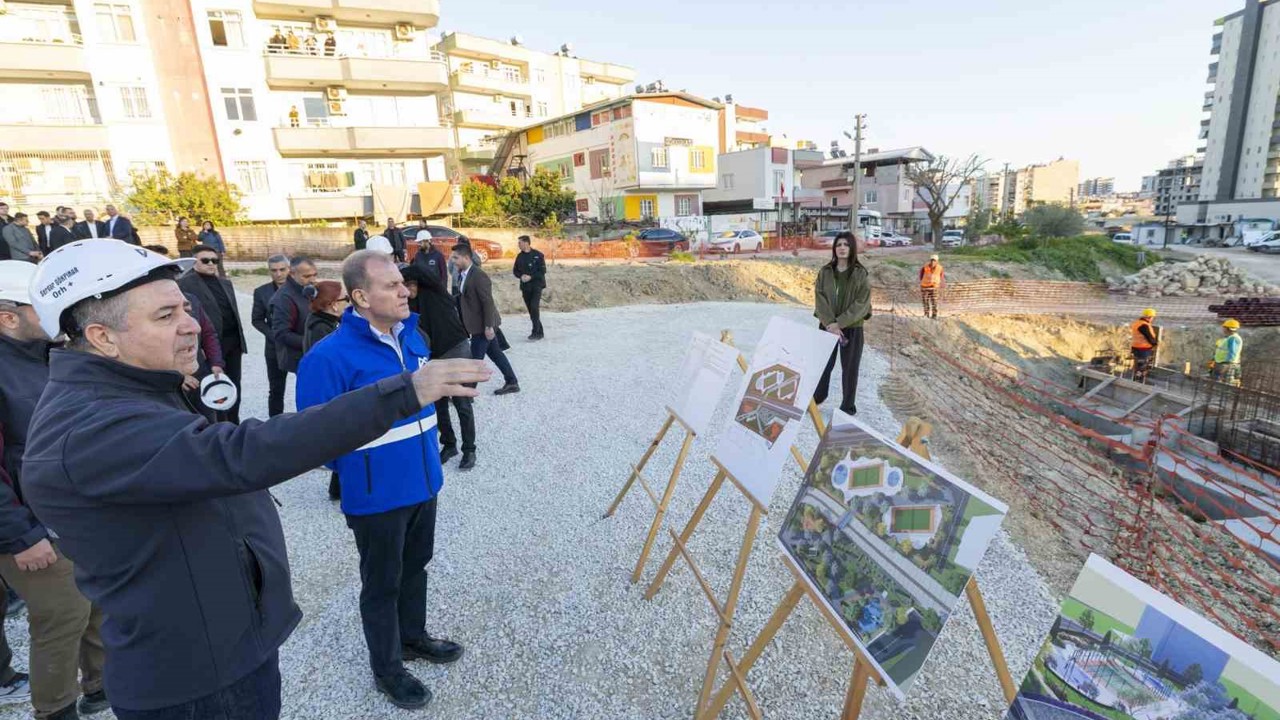 Başkan Seçer: "Spor Park Tarsus Yerleşkesi’ni Mayıs ayı sonuna kadar bitireceğiz"
