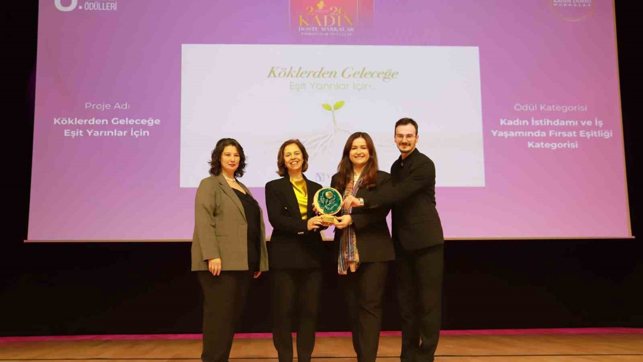 Bursa’da Yeşim Grup’a Kadın Dostu Markalar Farkındalık Ödülü
