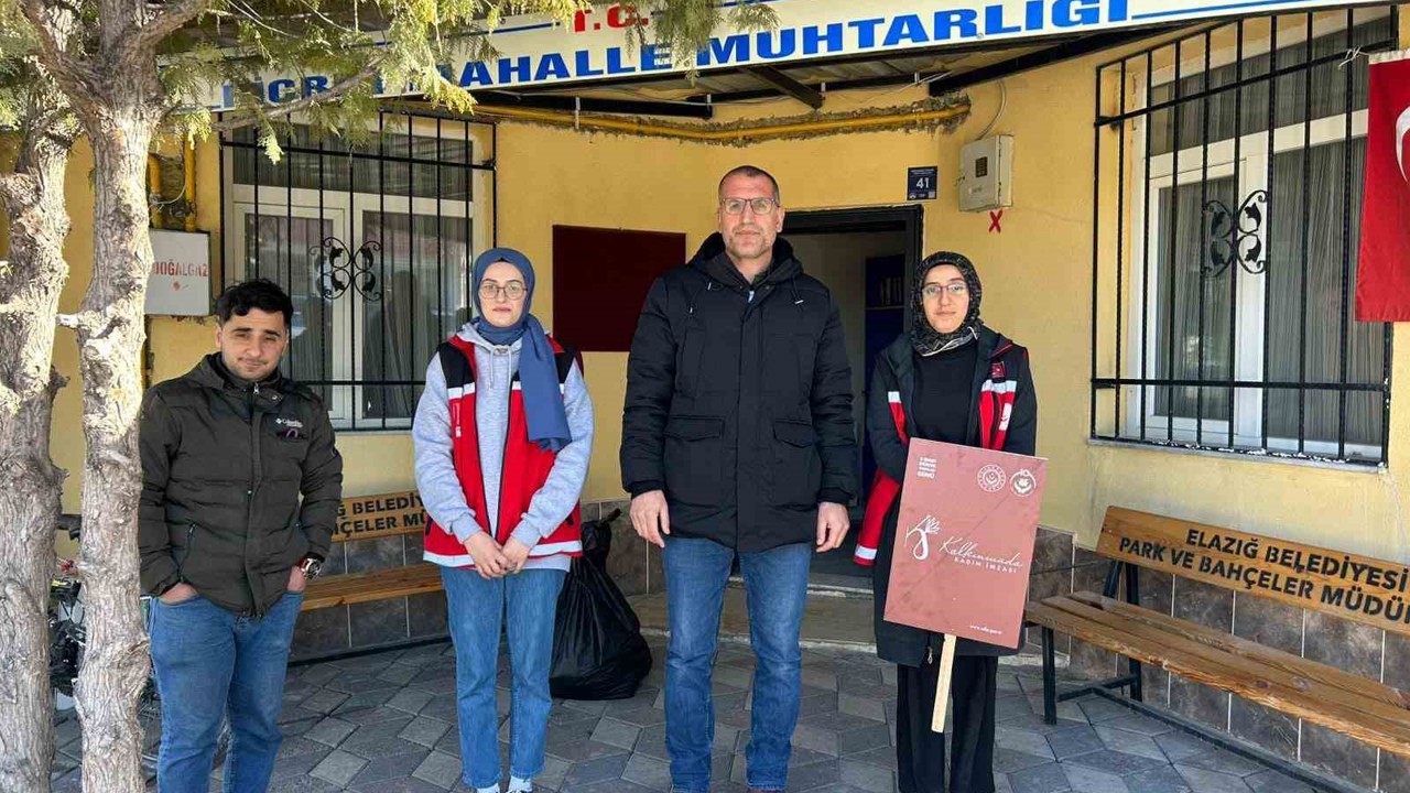 Elazığ’da "Sürdürülebilir Kalkınmada Kadın Hamlesi" tanıtıldı
