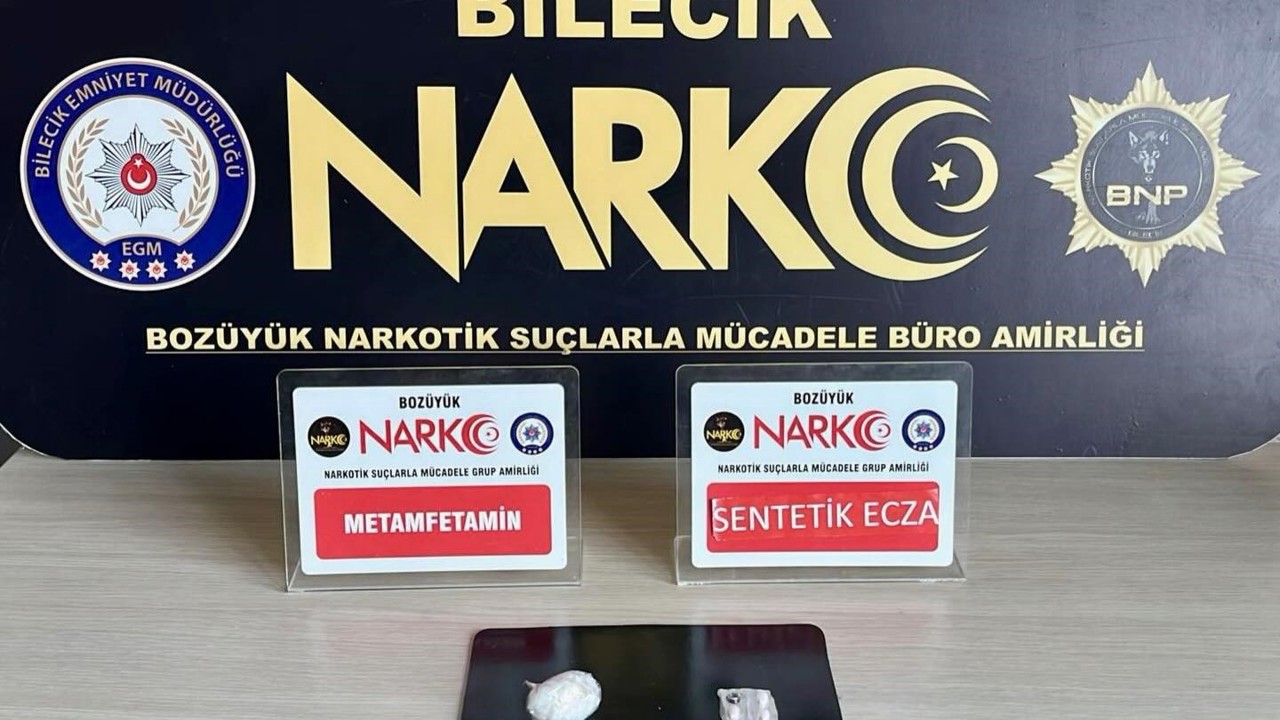 Bilecik’te uyuşturucu operasyonu: 1 şüpheli yakalandı
