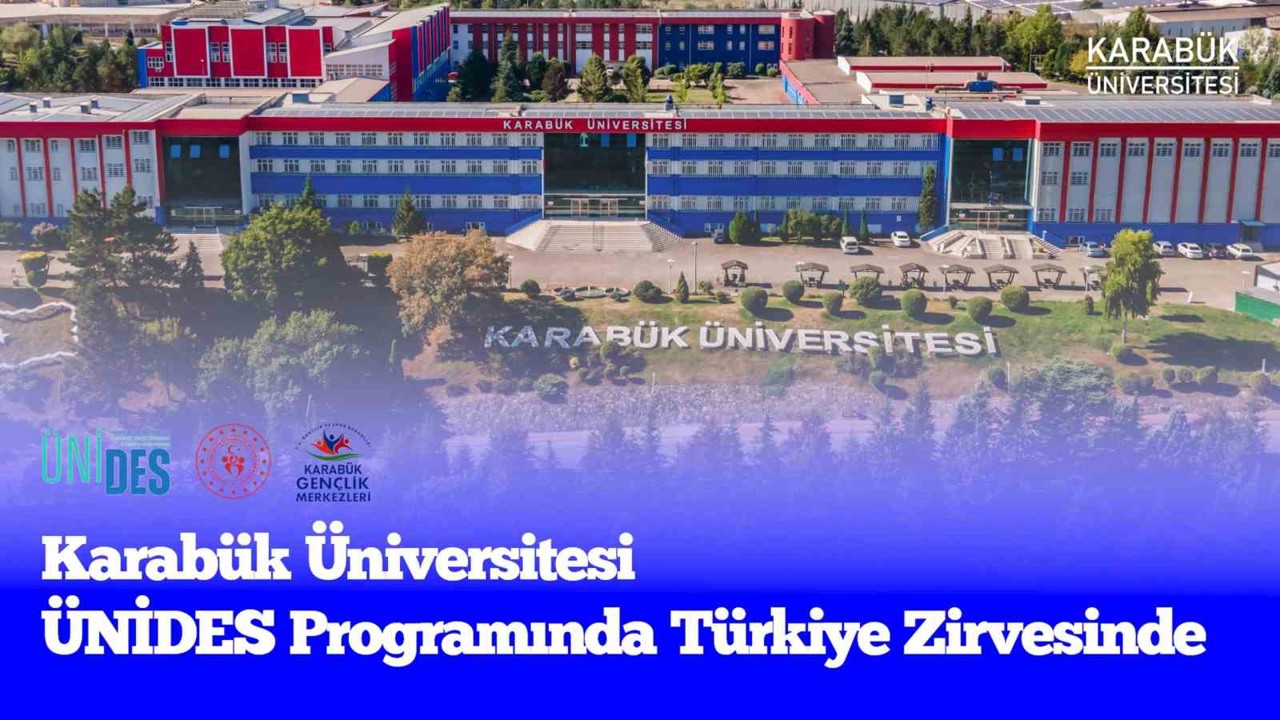 KBÜ, ÜNİDES programında Türkiye birincisi
