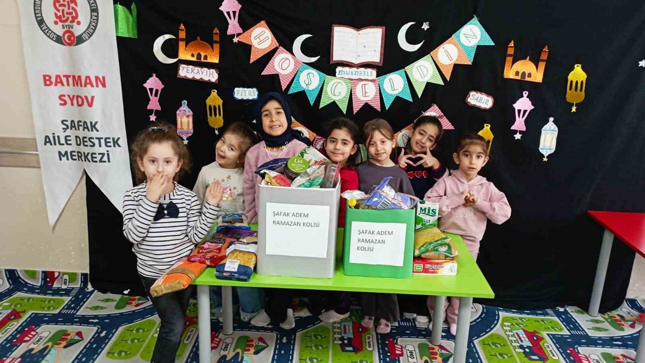 Minik kalplerden büyük dayanışma
