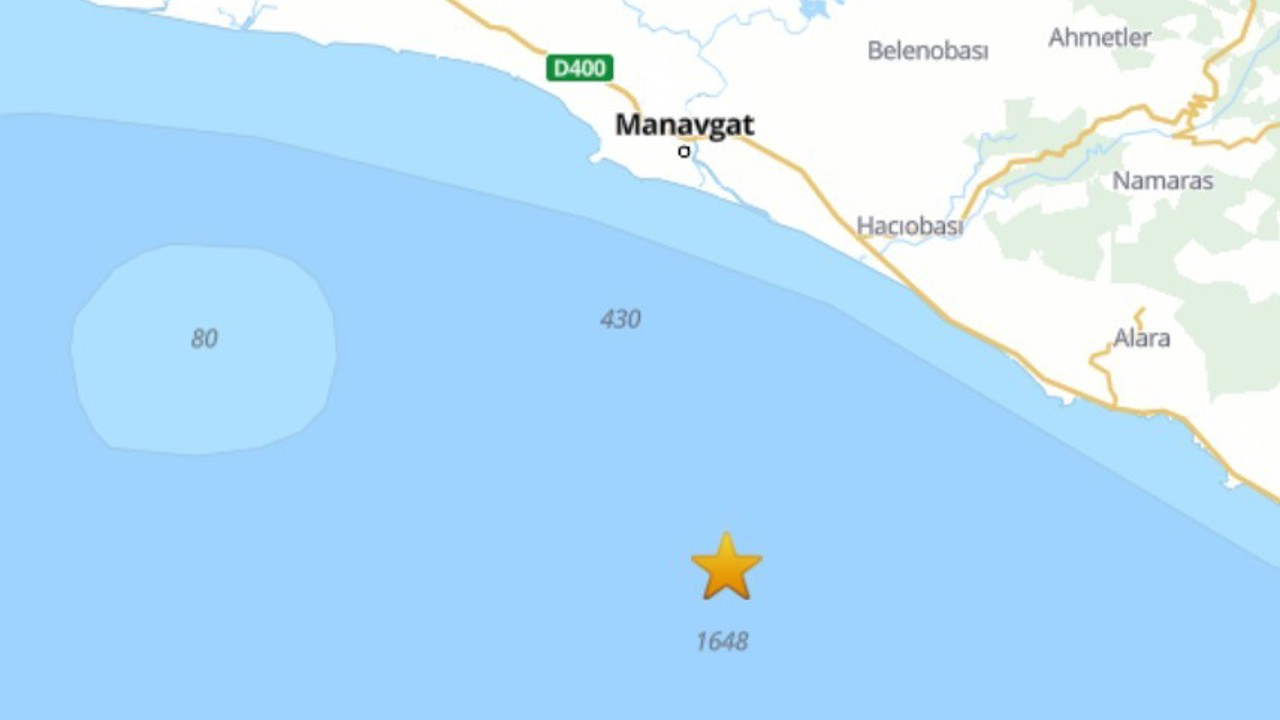 Antalya Körfezi’nde 4,1 deprem
