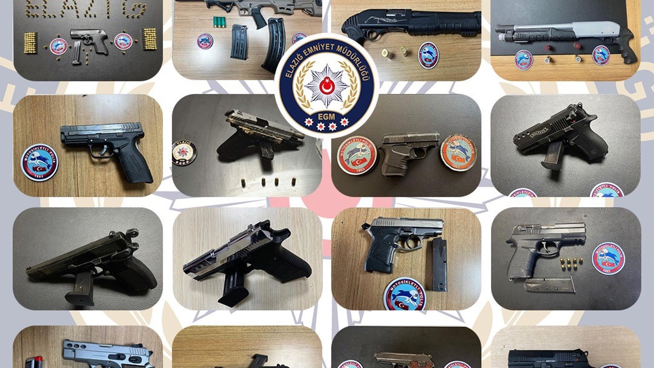 Elazığ’da aranan 124 şüpheli yakalandı
