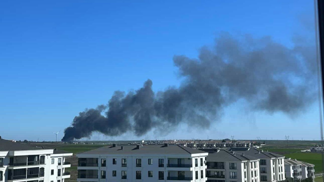 Lüleburgaz’da geri dönüşüm tesisinde yangın
