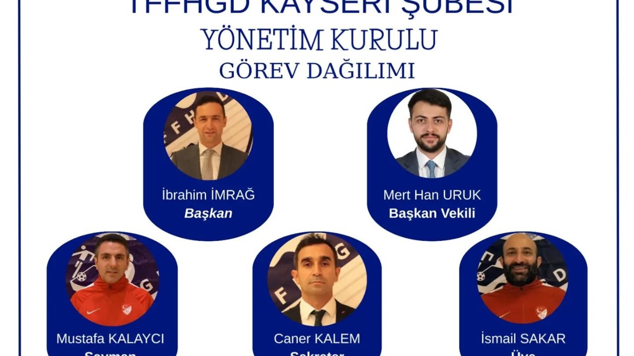 TFFHGD görev dağılımını yaptı
