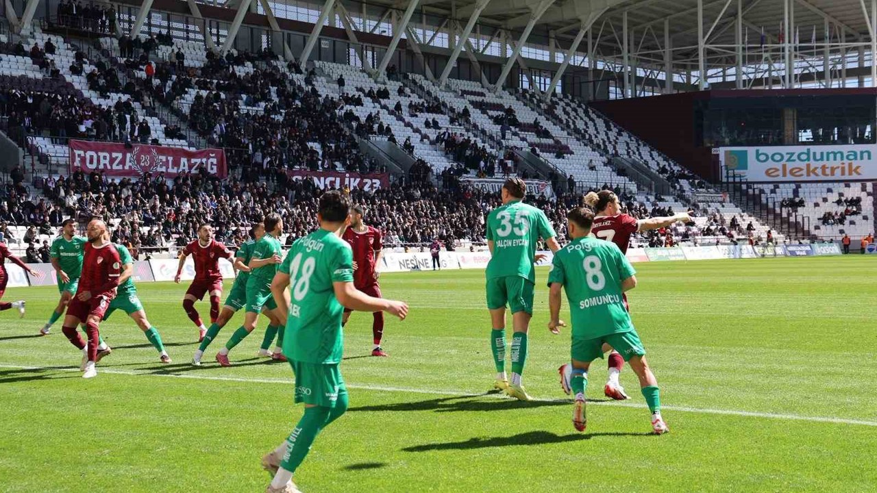 TFF 2. Lig: Elazığspor: 1 - Muğlaspor: 0
