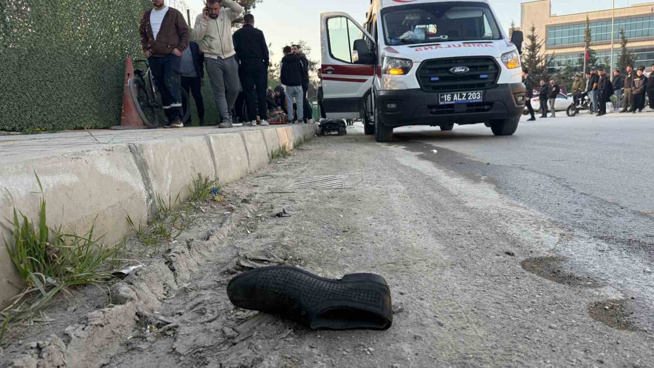 Bursa’da iftara dakikalar kala feci kaza: 1 ölü
