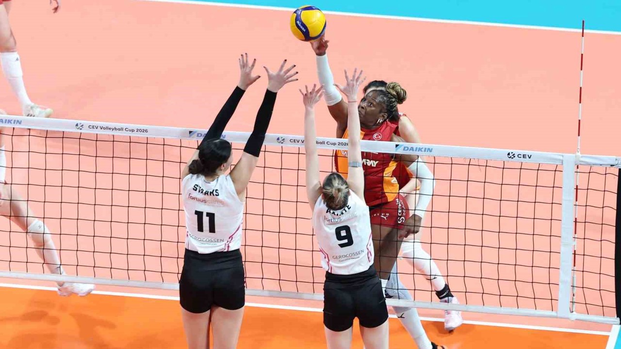 Galatasaray Daikin, rakibine set vermedi
