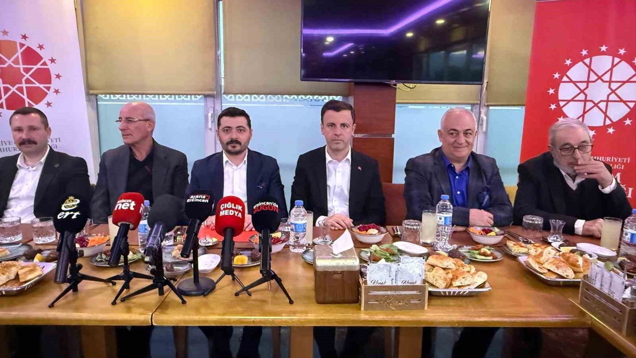 Erzincan basını İletişim Başkanlığı’nın iftar programında buluştu
