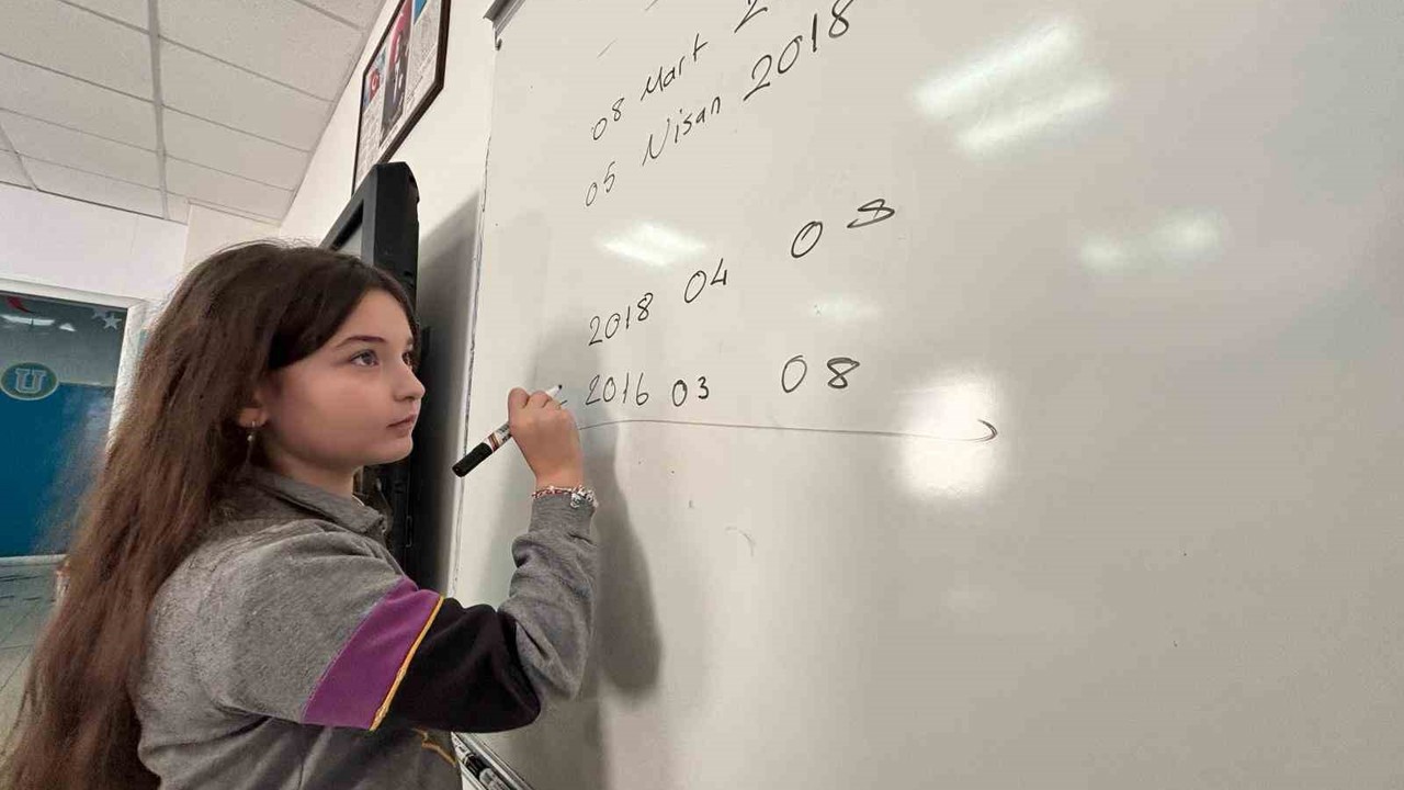 Matematikte dünya birincisi olan Trabzonlu Lina’nın hayali Nobel ödülü
