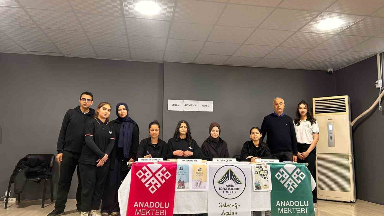 Kahta’da "Bozkırın Bilgesi Aytmatov" paneli düzenlendi
