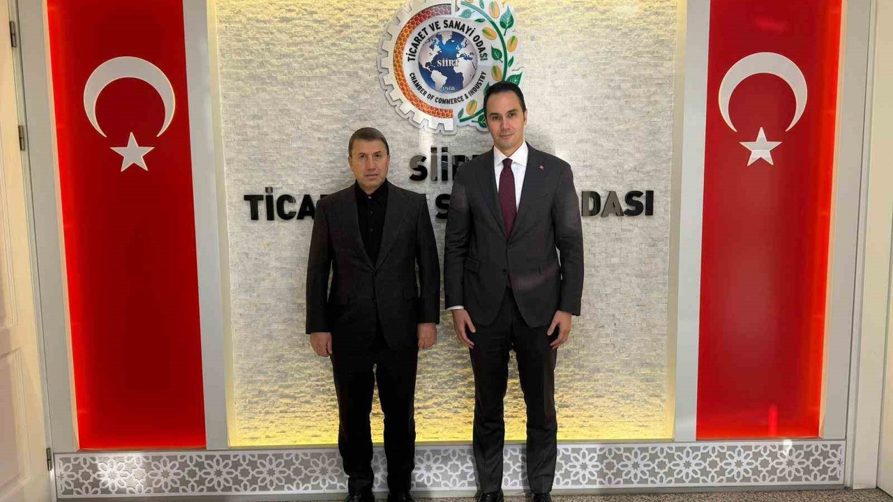 Siirt TSO Başkanı Güven Kuzu, DYP Genel Başkanı Küpeli ile bir araya geldi
