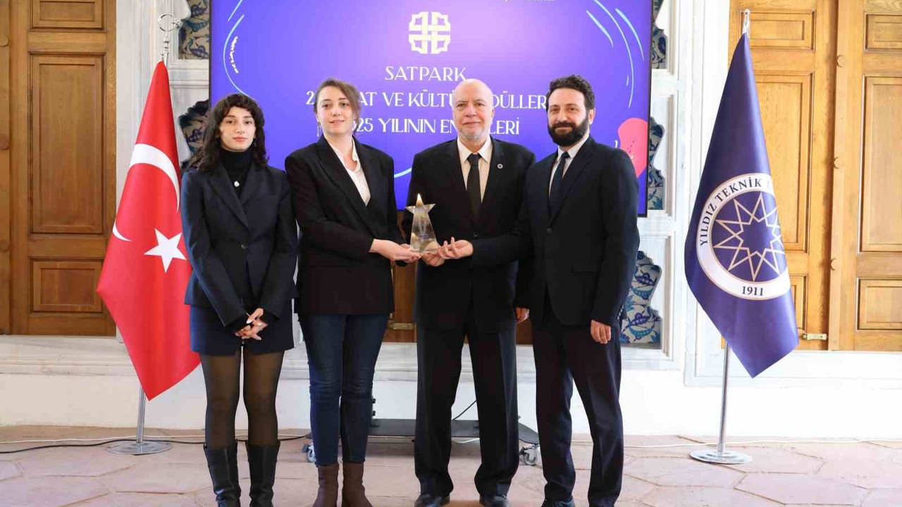 YTÜ SATPARK 2025 yılı sanat ve kültür ödülleri sahiplerini buldu
