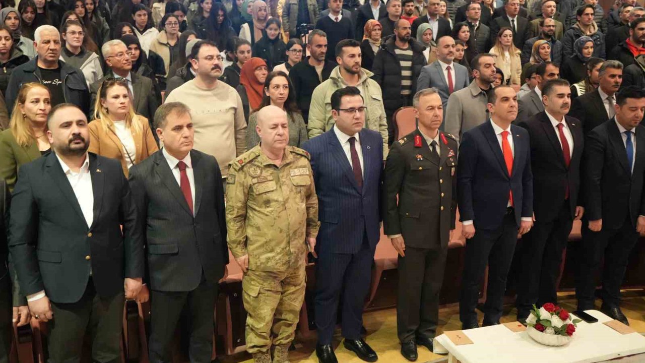 Iğdır’da İstiklal Marşı’nın kabulünün 105. yılı törenle anıldı
