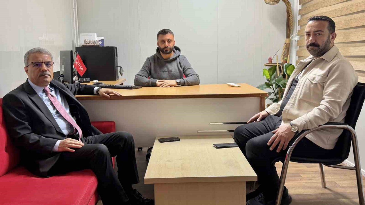 Esnaf Odaları Birliği Başkanı Duranay’dan İHA’ya ziyaret
