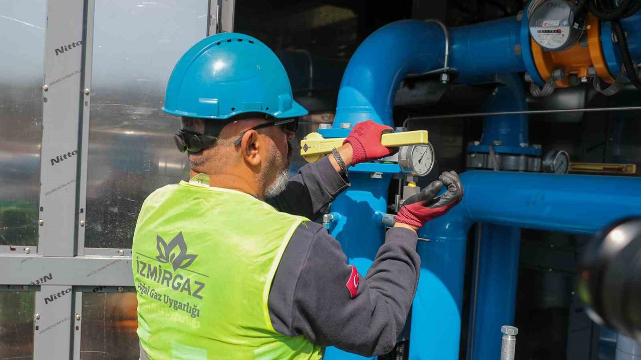 Aliağa’da doğal gaz ağı genişliyor
