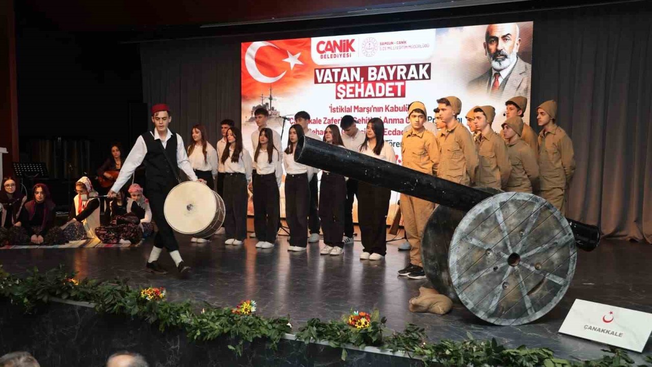Canik Belediyesi’nden ’Vatan, Bayrak, Şehadet’ programı

