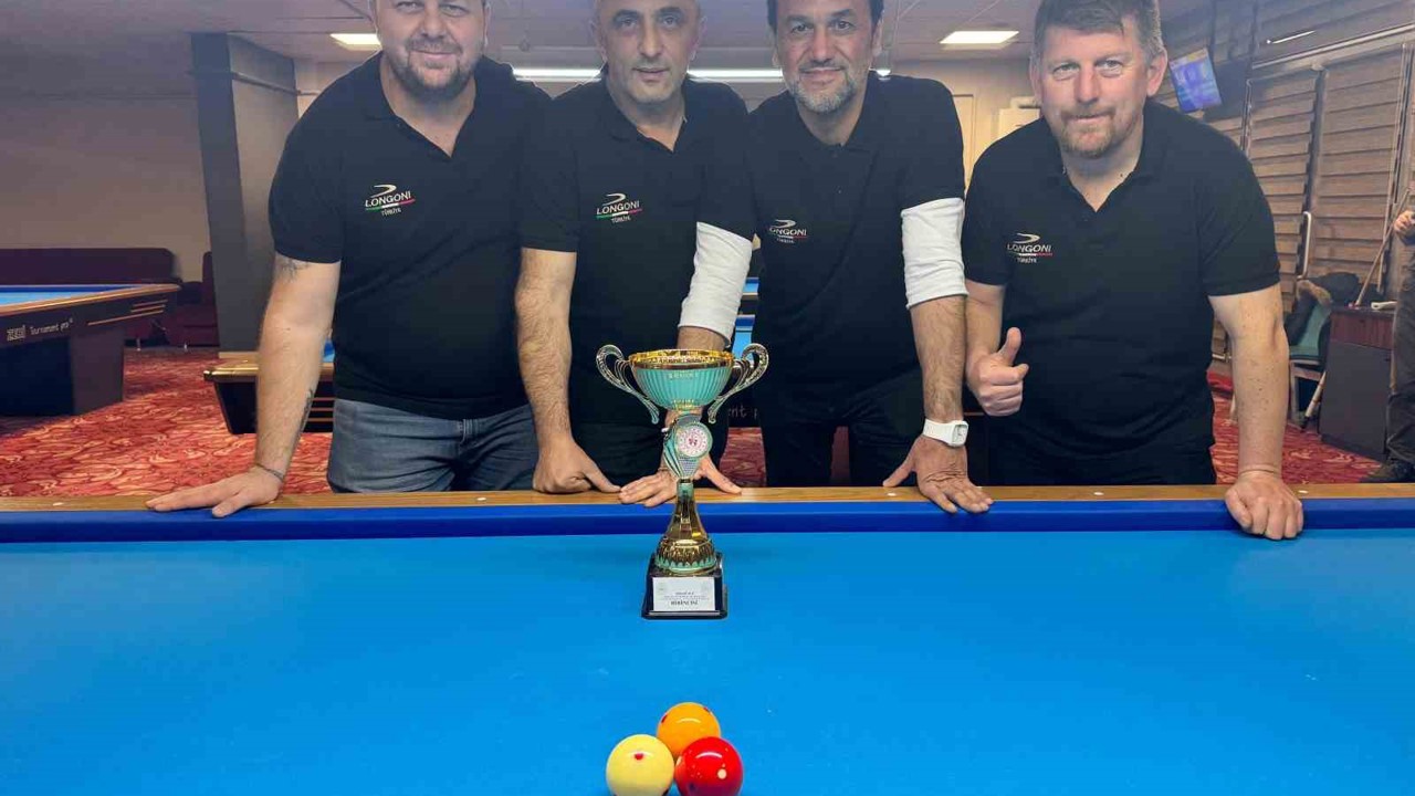 Bölgesel 3 bant bilardo kulüpler ligi Düzce’de tamamlandı
