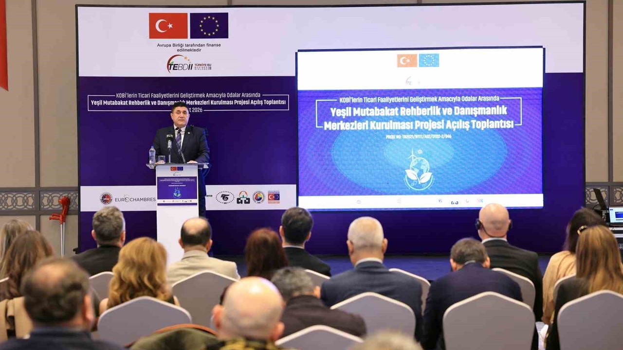 Mersin iş dünyası yeşil dönüşüm için AB ile ortak projeye başladı
