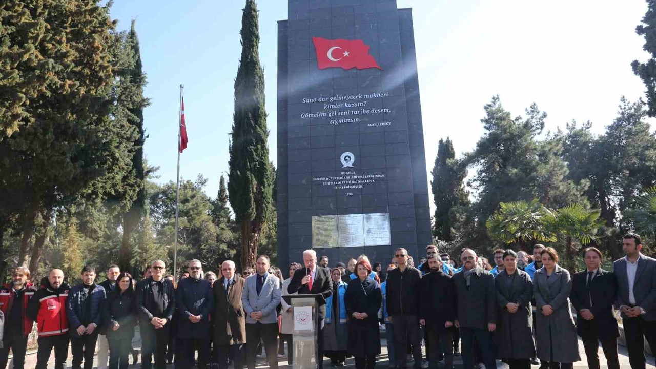 Samsun’da şehit mezarlarının bakım ve temizliği için seferberlik başlatıldı
