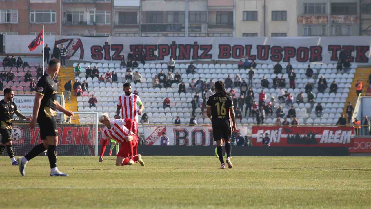 Trendyol 1. Lig: Boluspor: 1 - Çorum FK: 2
