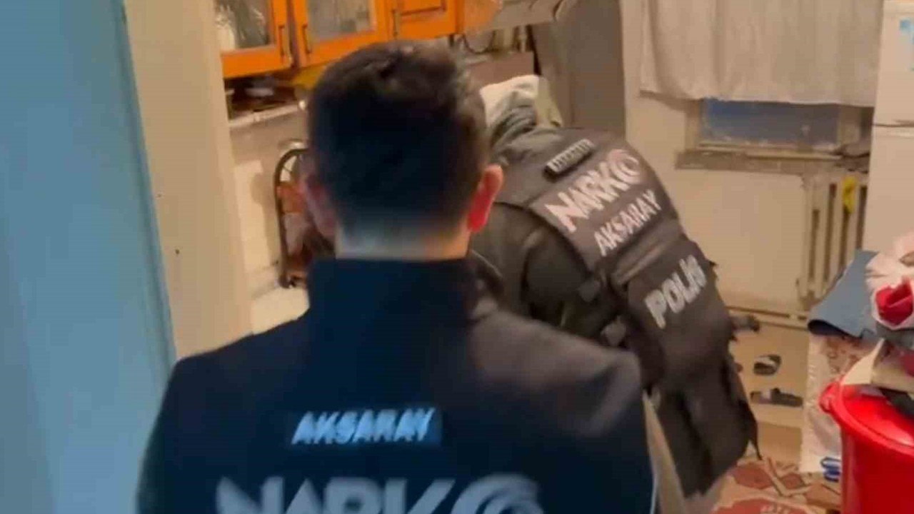 Aksaray’da narkotik ekiplerinden 6 operasyon, 13 tutuklama
