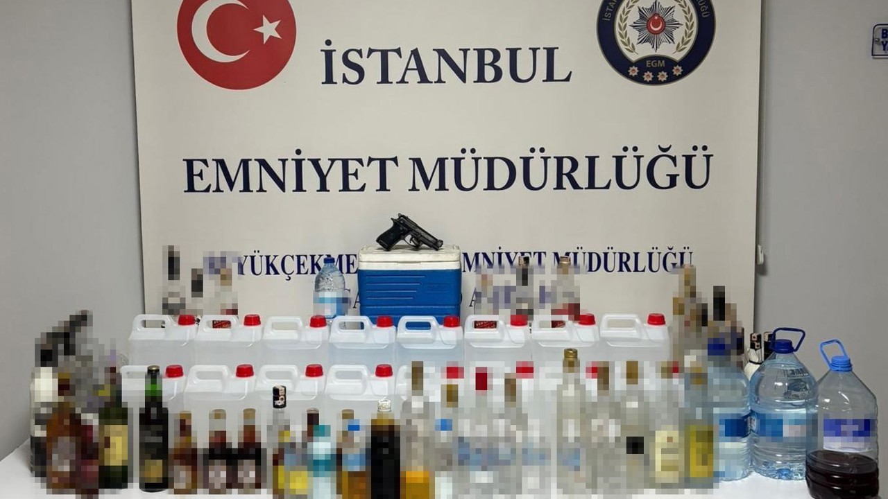 Büyükçekmece’de sahte alkol zehirledi
