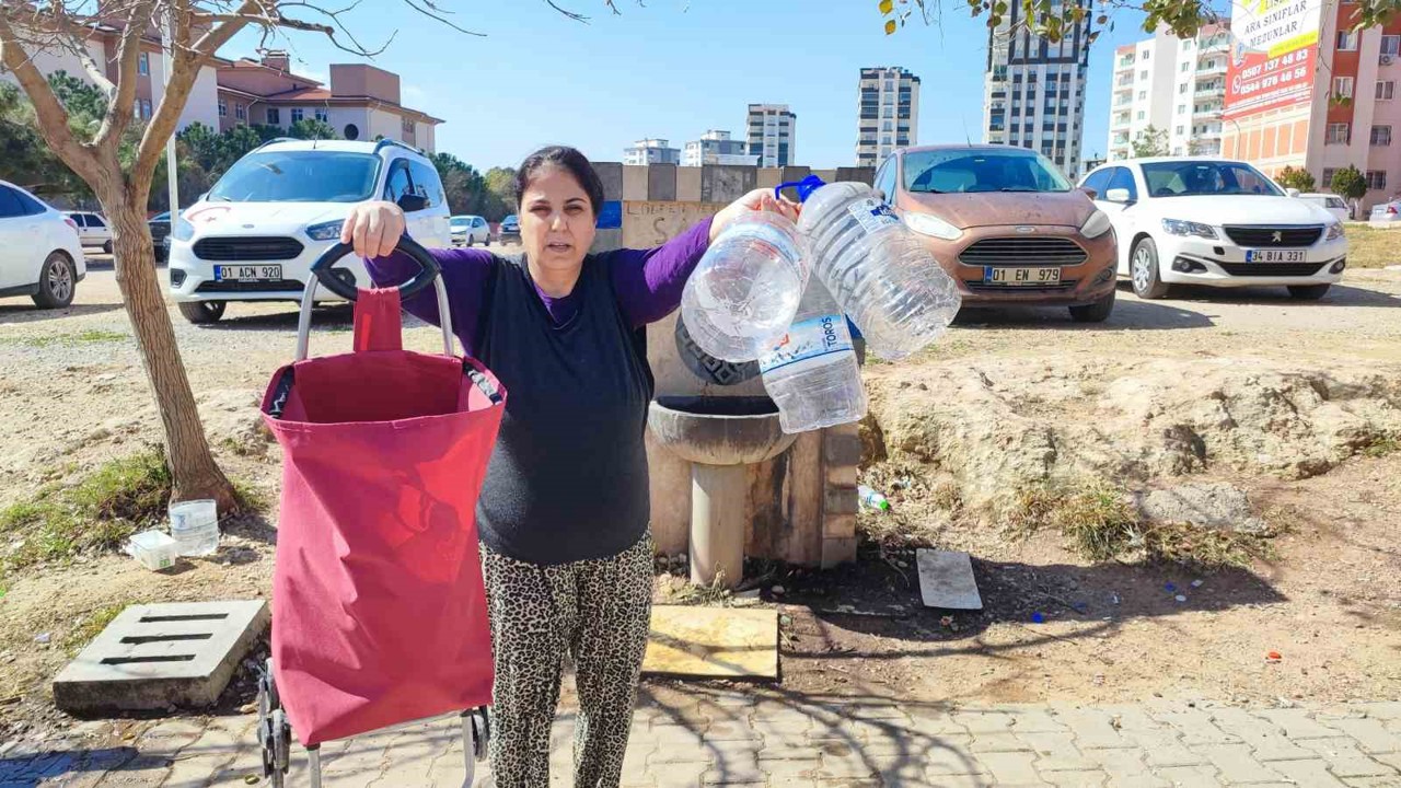 Adana’da 5 gündür su yok: Vatandaş tepki gösterdi
