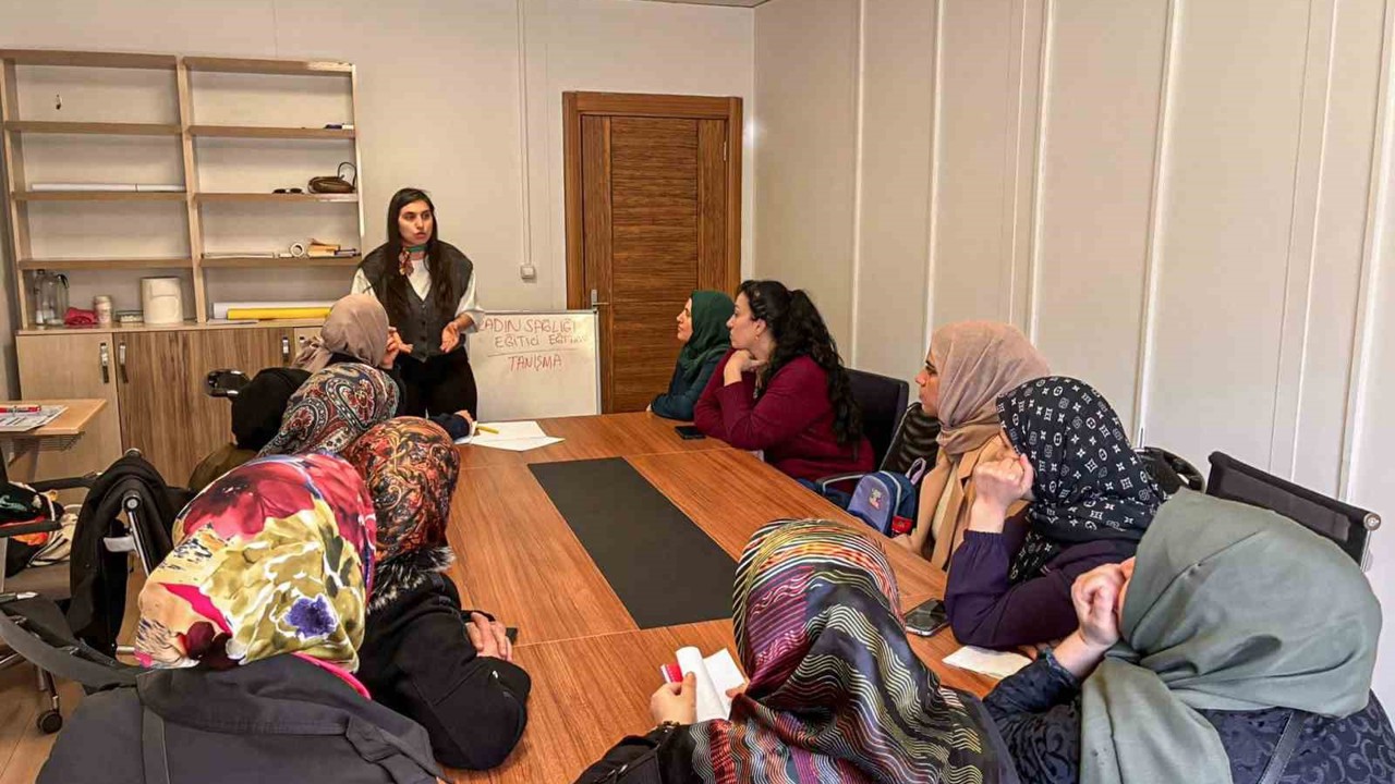 Diyarbakır’da kadın sağlığı eğitim programı devam ediyor
